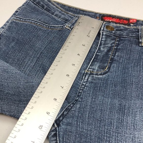 LIKE NEW VINTAGE RED LABEL BOOTCUT JEANS 30x30 ⭐️ - Picture 7 of 12